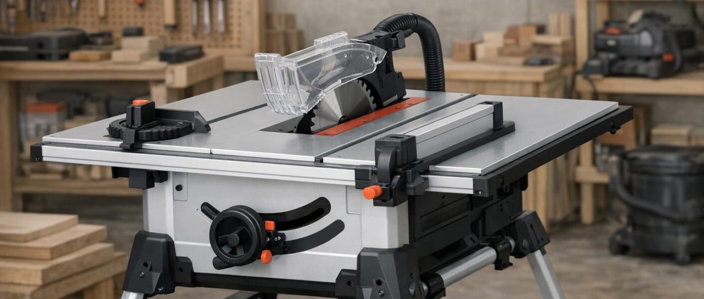 Pilarki stołowe sieciowe — jak wybrać piłę stołową do precyzyjnego cięcia drewna